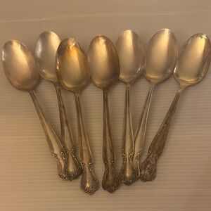 Rogers & Bro Silver Plated Spoons